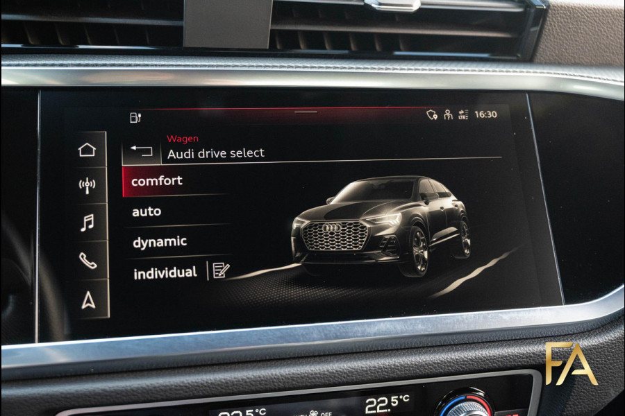 Audi Q3 Sportback 45 TFSI e S Line Edition One 20Inch|Leder|MatrixLED|Ambianceverlichting|Fullblack