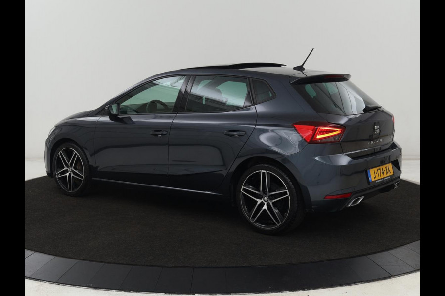 Seat Ibiza 1.0 TSI FR Limited Edition | Panoramadak | Stoelverwarming | Leder/Alcantara | Adaptive cruise | Camera | Beats Pack | Virtual Cockpit | Full LED | 18'' | Keyless | Navigatie | Climate control