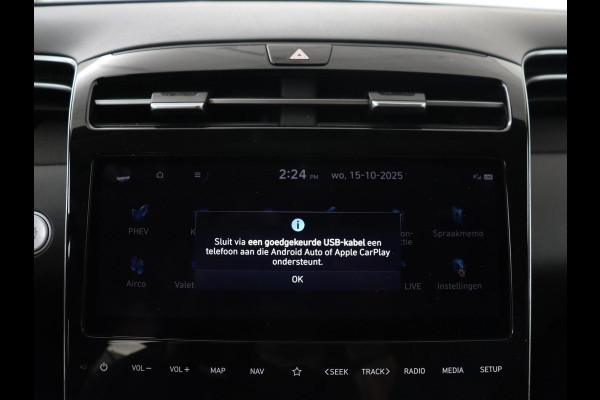 Hyundai Tucson 1.6 T-GDI PHEV Premium 4WD | Trekhaak | Stoelventilatie | 360 Camera | Leder | Carplay | Memory | Achterbankverwarming | Navigatie | Stuurverwarming | Full LED | Keyless | Plug In