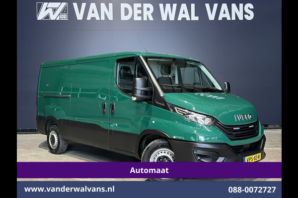 Iveco Daily 35S16V 157pk Automaat 3500kg Trekhaak L2H1 inrichting Automaat Euro6 Airco | Camera | Navigatie Cruisecontrol, Omvormer, LED, Chauffeursstoel, Bijrijdersbank