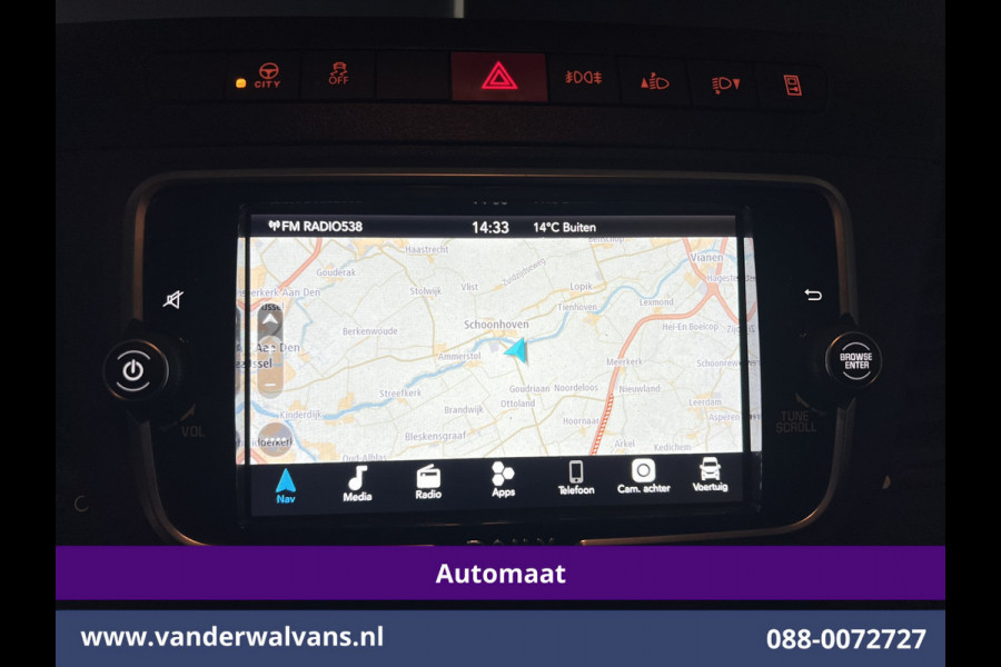 Iveco Daily 35S16V 157pk Automaat 3500kg Trekhaak L2H1 inrichting Automaat Euro6 Airco | Camera | Navigatie Cruisecontrol, Omvormer, LED, Chauffeursstoel, Bijrijdersbank