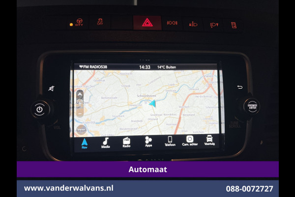 Iveco Daily 35S16V 157pk Automaat 3500kg Trekhaak L2H1 inrichting Automaat Euro6 Airco | Camera | Navigatie Cruisecontrol, Omvormer, LED, Chauffeursstoel, Bijrijdersbank