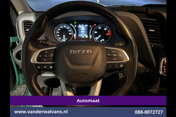 Iveco Daily 35S16V 157pk Automaat 3500kg Trekhaak L2H1 inrichting Automaat Euro6 Airco | Camera | Navigatie Cruisecontrol, Omvormer, LED, Chauffeursstoel, Bijrijdersbank