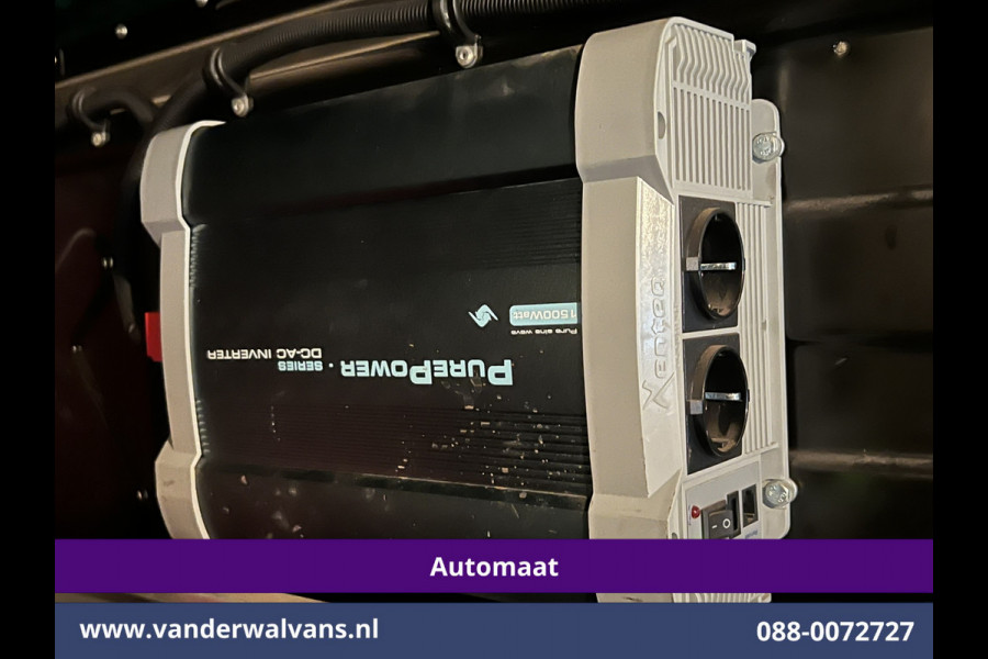 Iveco Daily 35S16V 157pk Automaat 3500kg Trekhaak L2H1 inrichting Automaat Euro6 Airco | Camera | Navigatie Cruisecontrol, Omvormer, LED, Chauffeursstoel, Bijrijdersbank