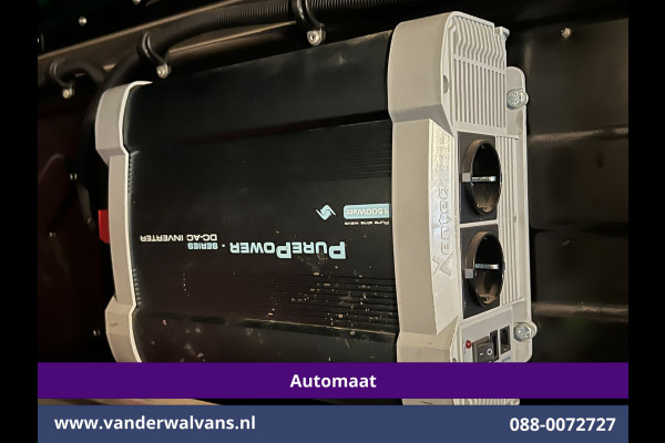 Iveco Daily 35S16V 157pk Automaat 3500kg Trekhaak L2H1 inrichting Automaat Euro6 Airco | Camera | Navigatie Cruisecontrol, Omvormer, LED, Chauffeursstoel, Bijrijdersbank