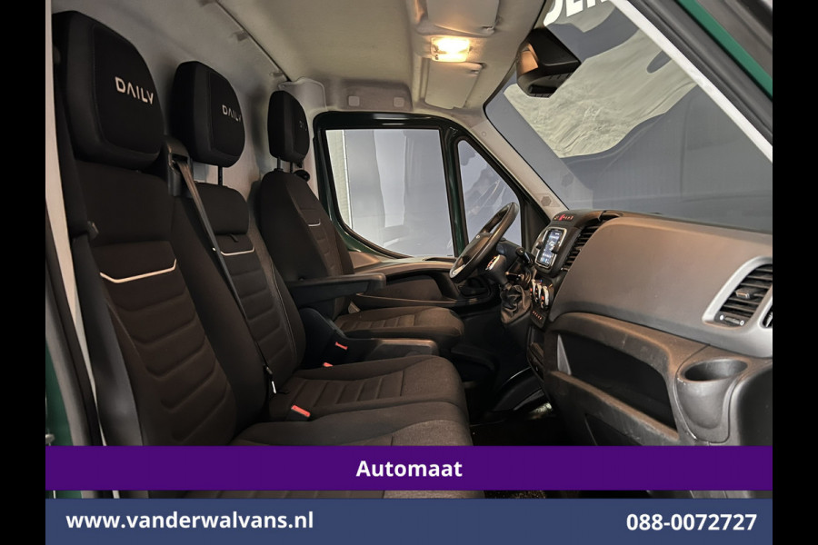 Iveco Daily 35S16V 157pk Automaat 3500kg Trekhaak L2H1 inrichting Automaat Euro6 Airco | Camera | Navigatie Cruisecontrol, Omvormer, LED, Chauffeursstoel, Bijrijdersbank