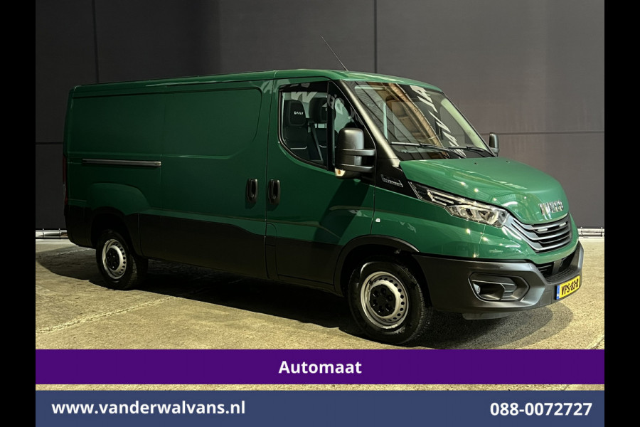 Iveco Daily 35S16V 157pk Automaat 3500kg Trekhaak L2H1 inrichting Automaat Euro6 Airco | Camera | Navigatie Cruisecontrol, Omvormer, LED, Chauffeursstoel, Bijrijdersbank