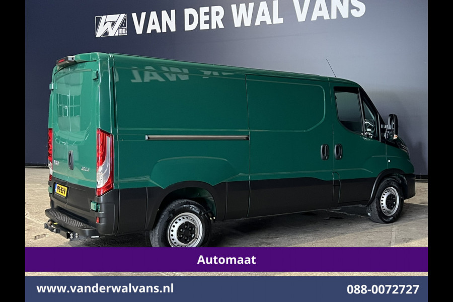 Iveco Daily 35S16V 157pk Automaat 3500kg Trekhaak L2H1 inrichting Automaat Euro6 Airco | Camera | Navigatie Cruisecontrol, Omvormer, LED, Chauffeursstoel, Bijrijdersbank