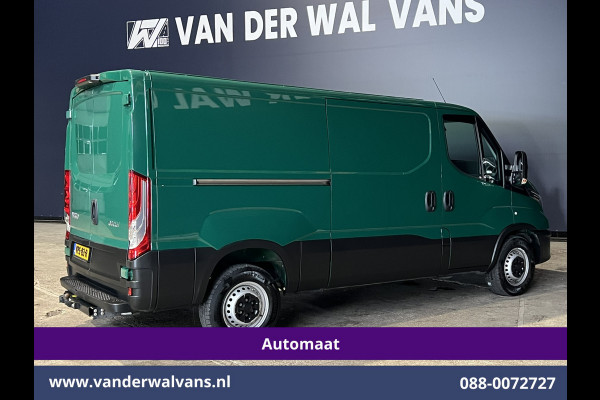 Iveco Daily 35S16V 157pk Automaat 3500kg Trekhaak L2H1 inrichting Automaat Euro6 Airco | Camera | Navigatie Cruisecontrol, Omvormer, LED, Chauffeursstoel, Bijrijdersbank