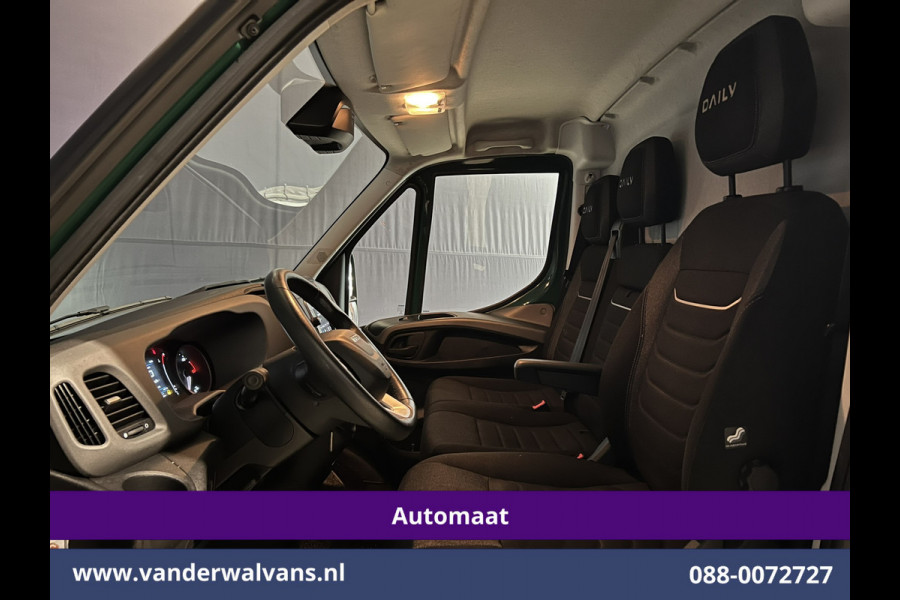 Iveco Daily 35S16V 157pk Automaat 3500kg Trekhaak L2H1 inrichting Automaat Euro6 Airco | Camera | Navigatie Cruisecontrol, Omvormer, LED, Chauffeursstoel, Bijrijdersbank