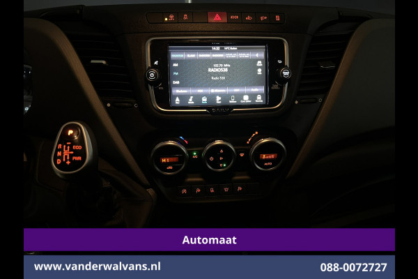Iveco Daily 35S16V 157pk Automaat 3500kg Trekhaak L2H1 inrichting Automaat Euro6 Airco | Camera | Navigatie Cruisecontrol, Omvormer, LED, Chauffeursstoel, Bijrijdersbank
