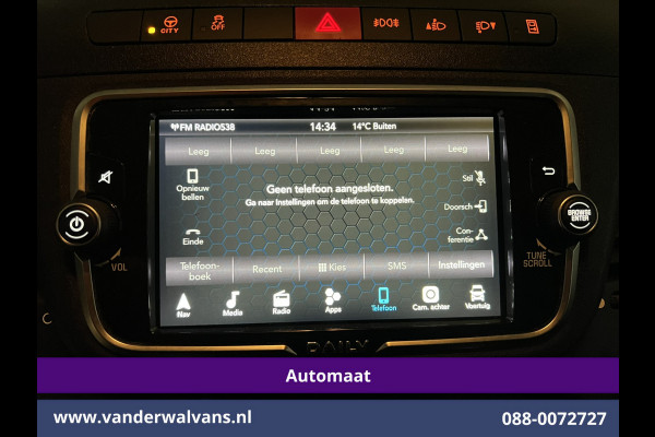 Iveco Daily 35S16V 157pk Automaat 3500kg Trekhaak L2H1 inrichting Automaat Euro6 Airco | Camera | Navigatie Cruisecontrol, Omvormer, LED, Chauffeursstoel, Bijrijdersbank