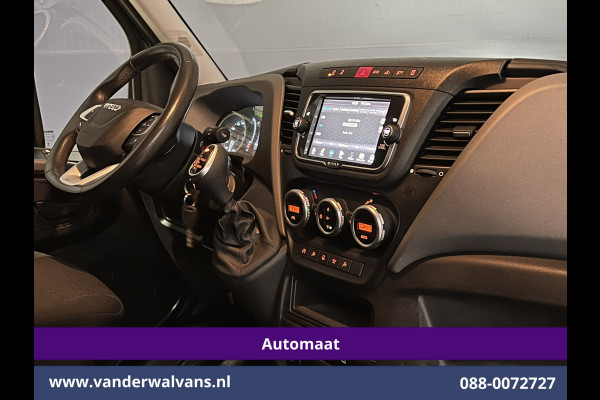 Iveco Daily 35S16V 157pk Automaat 3500kg Trekhaak L2H1 inrichting Automaat Euro6 Airco | Camera | Navigatie Cruisecontrol, Omvormer, LED, Chauffeursstoel, Bijrijdersbank