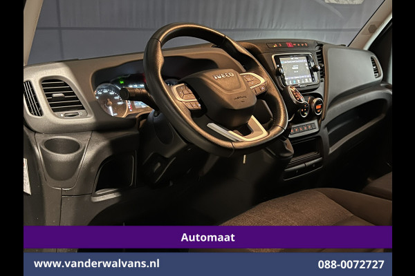 Iveco Daily 35S16V 157pk Automaat 3500kg Trekhaak L2H1 inrichting Automaat Euro6 Airco | Camera | Navigatie Cruisecontrol, Omvormer, LED, Chauffeursstoel, Bijrijdersbank
