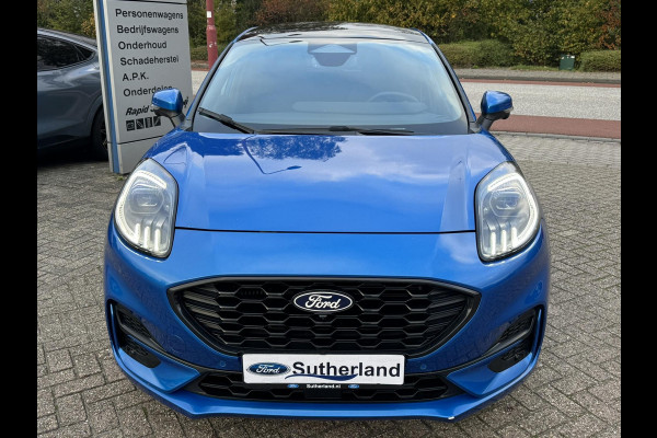 Ford Puma 1.0 EcoBoost Hybrid ST-Line Automaat 125pk | Panoramadak | Trekhaak afneembaar | Winter Pack | Adaptive cruise control  | Elektrische achterklep | Matrix LED | Keyless Entry | Navigatiesysteem | Privacy glass