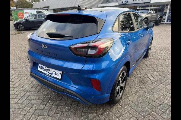 Ford Puma 1.0 EcoBoost Hybrid ST-Line Automaat 125pk | Panoramadak | Trekhaak afneembaar | Winter Pack | Adaptive cruise control  | Elektrische achterklep | Matrix LED | Keyless Entry | Navigatiesysteem | Privacy glass