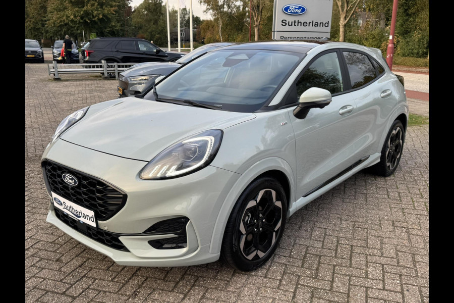 Ford Puma 1.0 EcoBoost Hybrid ST-Line X | 155pk Automaat |  Panoramadak | Afneembare trekhaak | Winter Pack | Adaptive cruise control | 360 graden camera | Bang&Olufsen | Elektrsiche achterklep | Matrix LED