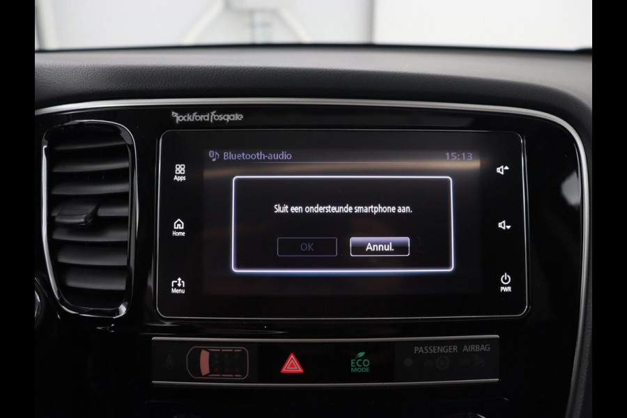 Mitsubishi Outlander 2.4 PHEV Intense+ | Schuifdak | Stoelverwarming | Leder/Alcantara | Camera | Carplay | Keyless | Stuurverwarming | Full LED | Climate control | Cruise control | Plug In