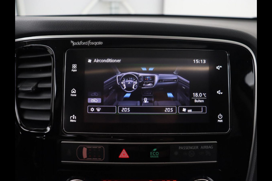 Mitsubishi Outlander 2.4 PHEV Intense+ | Schuifdak | Stoelverwarming | Leder/Alcantara | Camera | Carplay | Keyless | Stuurverwarming | Full LED | Climate control | Cruise control | Plug In