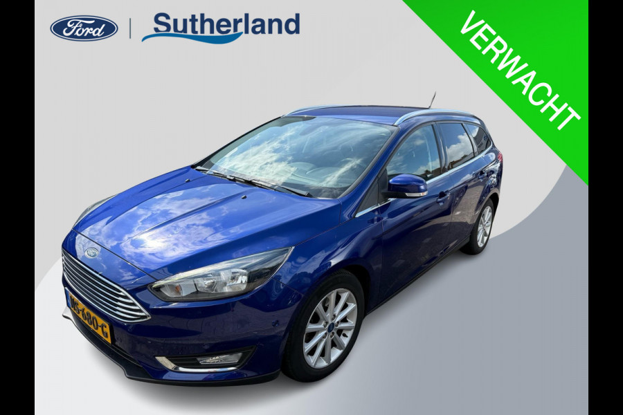 Ford FOCUS Wagon 1.5 Ecoboost Titanium 150pk 17 inch Velgen | Stoelverwarming | Navigatie | SYNC 3 | Voorruit verwarming | Cruise control