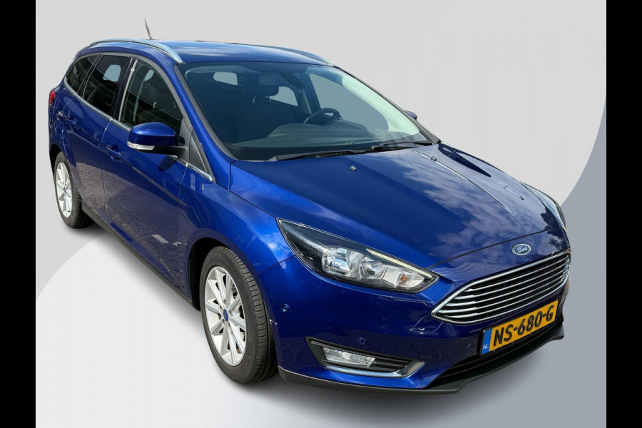 Ford FOCUS Wagon 1.5 Ecoboost Titanium 150pk 17 inch Velgen | Stoelverwarming | Navigatie | SYNC 3 | Voorruit verwarming | Cruise control