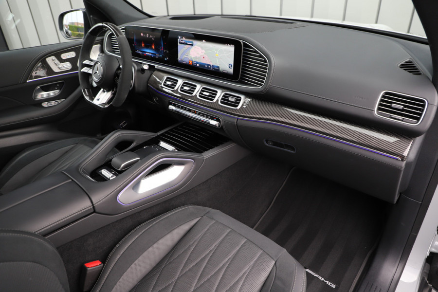Mercedes-Benz GLE 63 S AMG 4MATIC+ | 612PK | Luchtvering | Massage | Carbon | Head-up | Keyles-go | Sfeerverlichting | Burmester | Stuurwielverw.