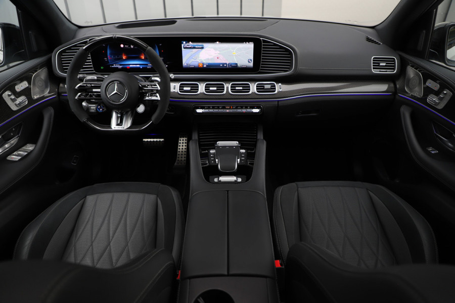 Mercedes-Benz GLE 63 S AMG 4MATIC+ | 612PK | Luchtvering | Massage | Carbon | Head-up | Keyles-go | Sfeerverlichting | Burmester | Stuurwielverw.