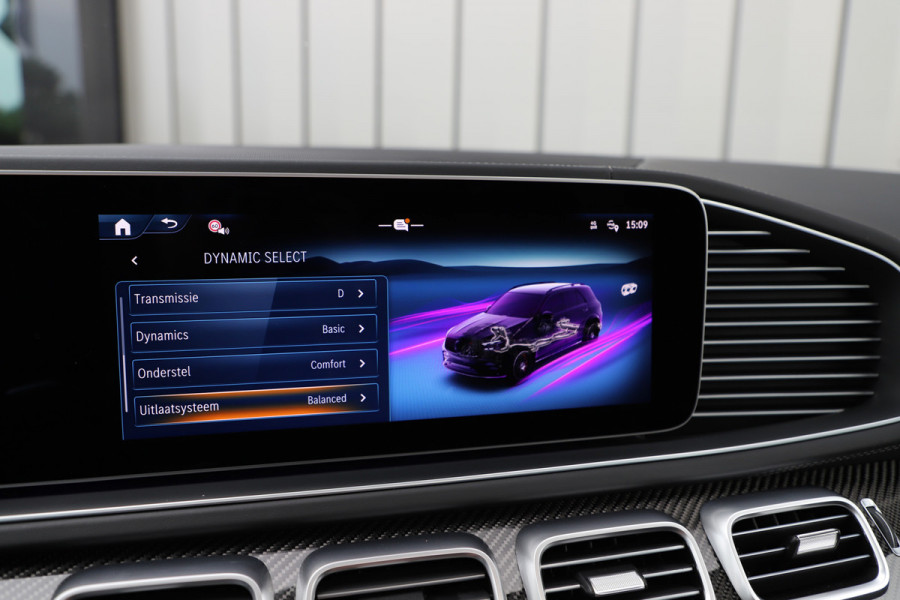 Mercedes-Benz GLE 63 S AMG 4MATIC+ | 612PK | Luchtvering | Massage | Carbon | Head-up | Keyles-go | Sfeerverlichting | Burmester | Stuurwielverw.