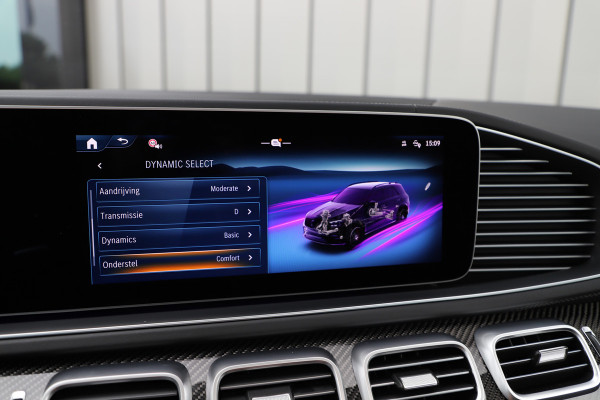 Mercedes-Benz GLE 63 S AMG 4MATIC+ | 612PK | Luchtvering | Massage | Carbon | Head-up | Keyles-go | Sfeerverlichting | Burmester | Stuurwielverw.