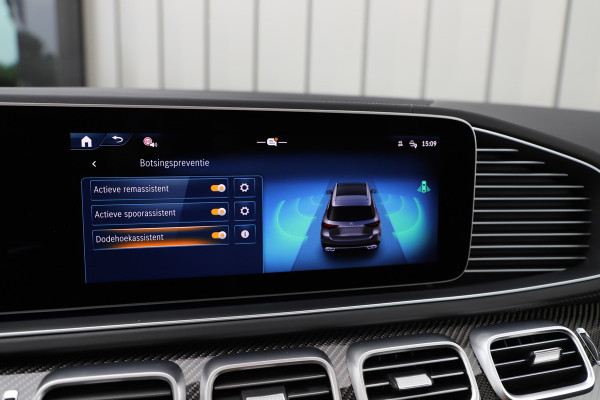 Mercedes-Benz GLE 63 S AMG 4MATIC+ | 612PK | Luchtvering | Massage | Carbon | Head-up | Keyles-go | Sfeerverlichting | Burmester | Stuurwielverw.