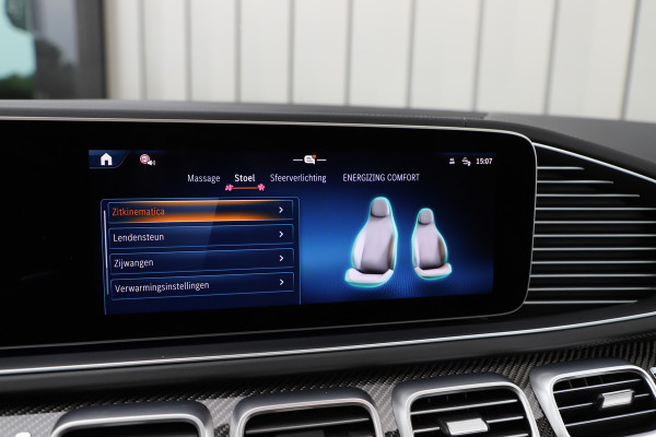 Mercedes-Benz GLE 63 S AMG 4MATIC+ | 612PK | Luchtvering | Massage | Carbon | Head-up | Keyles-go | Sfeerverlichting | Burmester | Stuurwielverw.