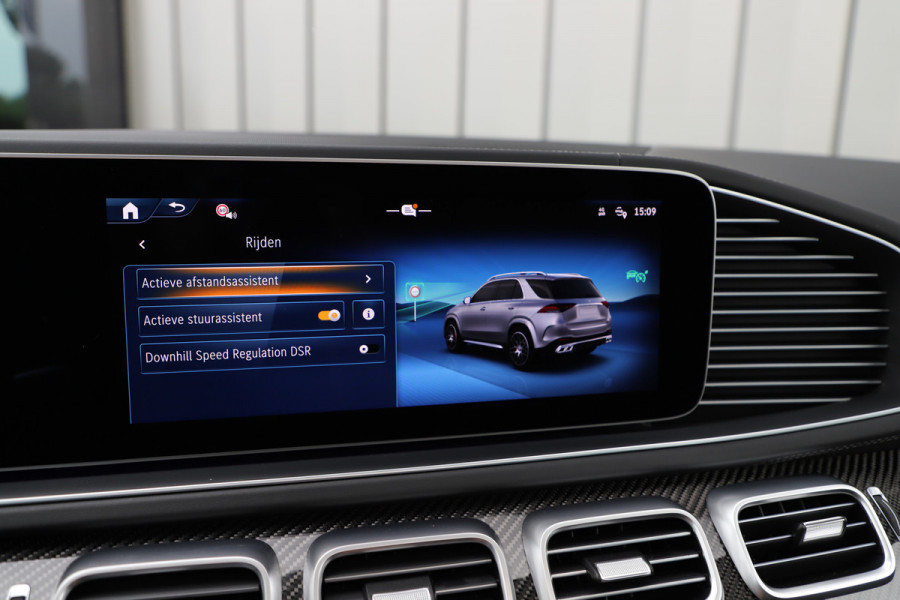 Mercedes-Benz GLE 63 S AMG 4MATIC+ | 612PK | Luchtvering | Massage | Carbon | Head-up | Keyles-go | Sfeerverlichting | Burmester | Stuurwielverw.