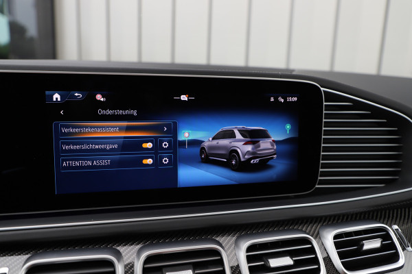 Mercedes-Benz GLE 63 S AMG 4MATIC+ | 612PK | Luchtvering | Massage | Carbon | Head-up | Keyles-go | Sfeerverlichting | Burmester | Stuurwielverw.