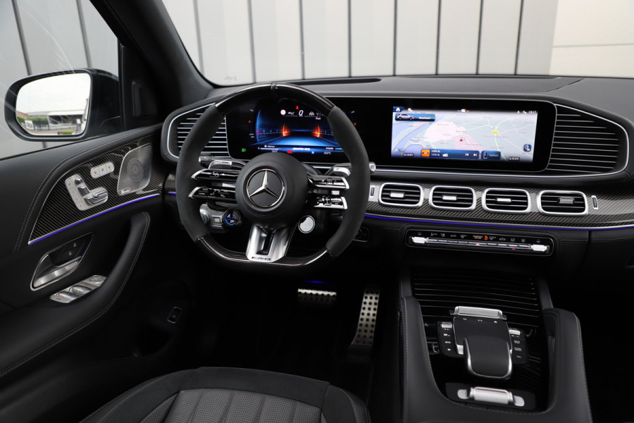 Mercedes-Benz GLE 63 S AMG 4MATIC+ | 612PK | Luchtvering | Massage | Carbon | Head-up | Keyles-go | Sfeerverlichting | Burmester | Stuurwielverw.