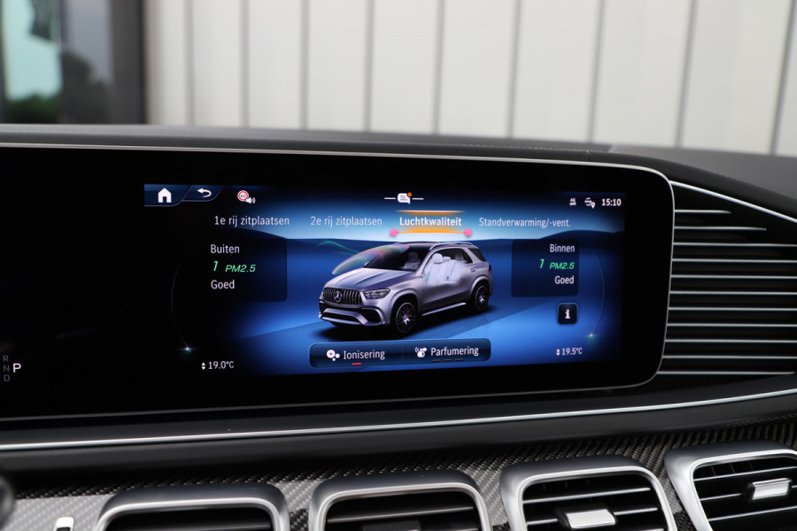 Mercedes-Benz GLE 63 S AMG 4MATIC+ | 612PK | Luchtvering | Massage | Carbon | Head-up | Keyles-go | Sfeerverlichting | Burmester | Stuurwielverw.