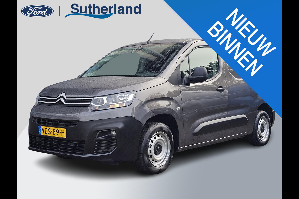Citroën Berlingo 1.5 BlueHDI Driver Airco | Cruise control | PDC v+a | Camera | Multifunctioneel stuur | Navigatie | App | Nette auto!