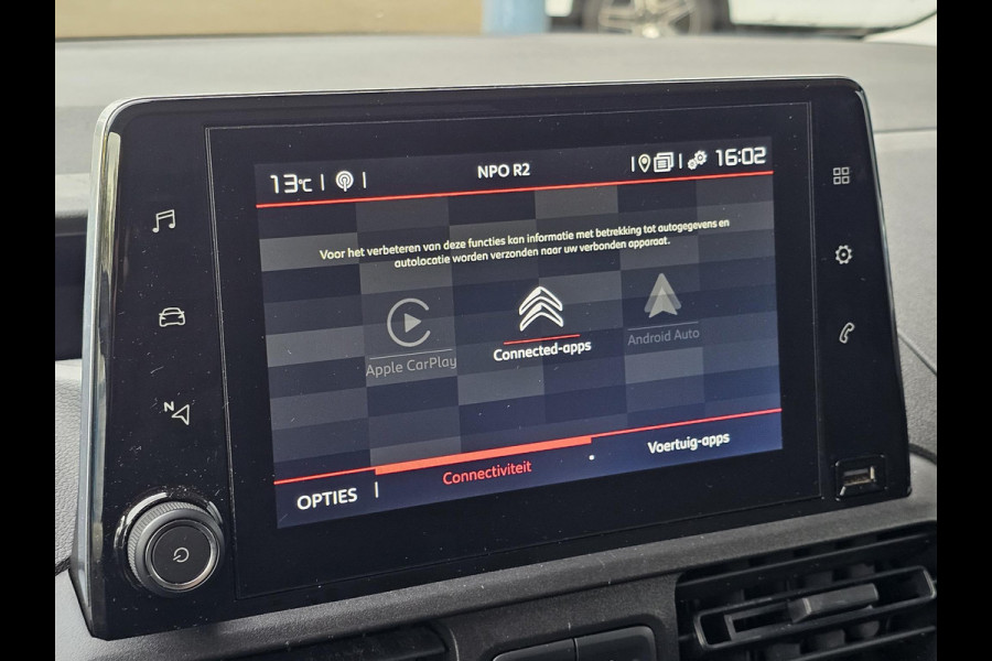 Citroën Berlingo 1.5 BlueHDI Driver Airco | Cruise control | PDC v+a | Camera | Multifunctioneel stuur | Navigatie | App | Nette auto!