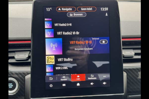Renault Arkana 1.6 E-Tech hybrid 145 E-Tech engineered R.S. Line Adaptive cruise Climate control Stoel- / stuurverwarming Full LED