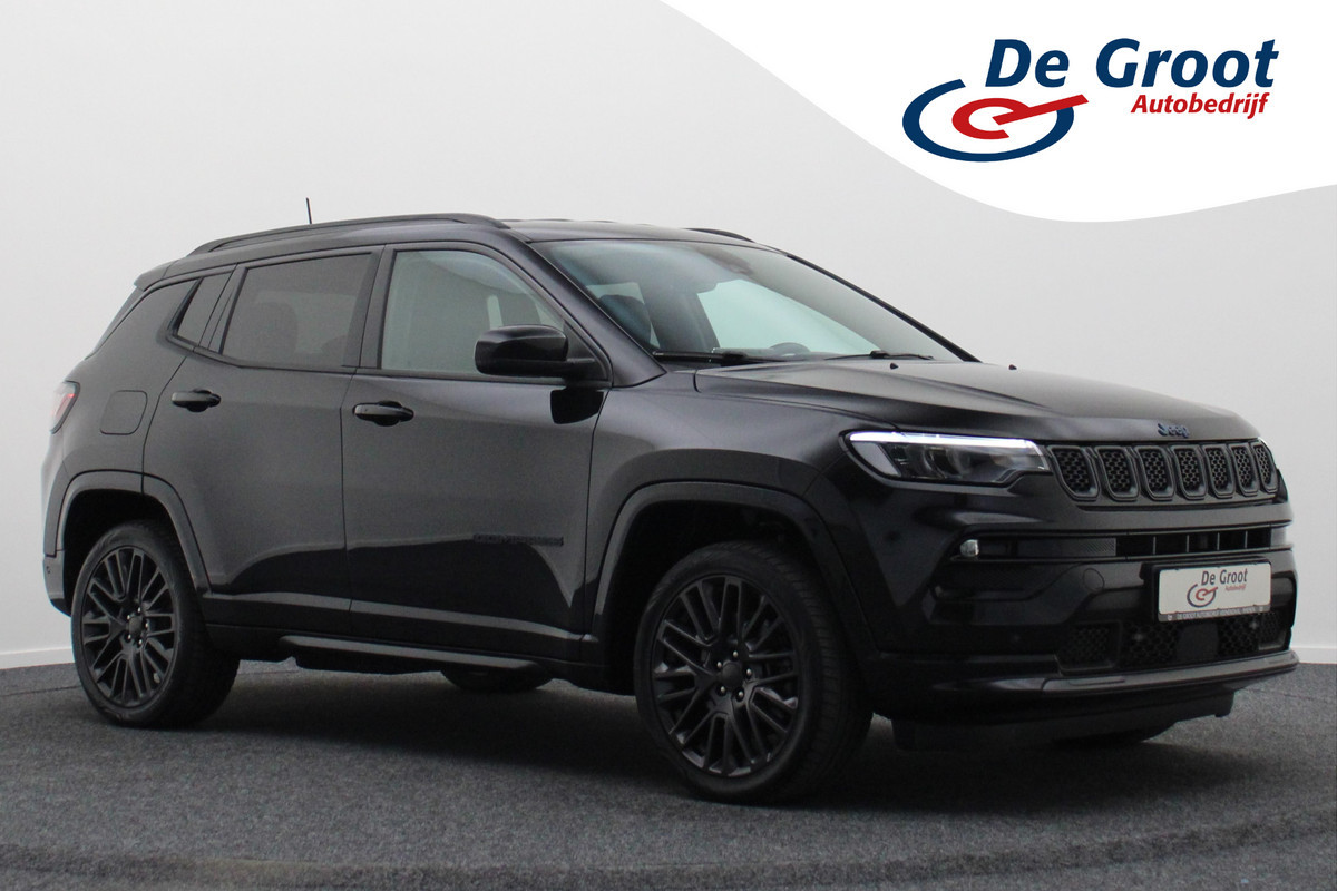 Jeep Compass 4xe 240 Plug-in Hybrid Electric S Leer, Virtual Cockpit, Camera, ACC, Apple Carplay, Rijstrooksensor, 19'' Jeep Compass 4xe 240 Plug-in Hybrid Electric S Leer, Virtual Cockpit, Camera, ACC, Apple Carplay, Rijstrooksensor, 19''