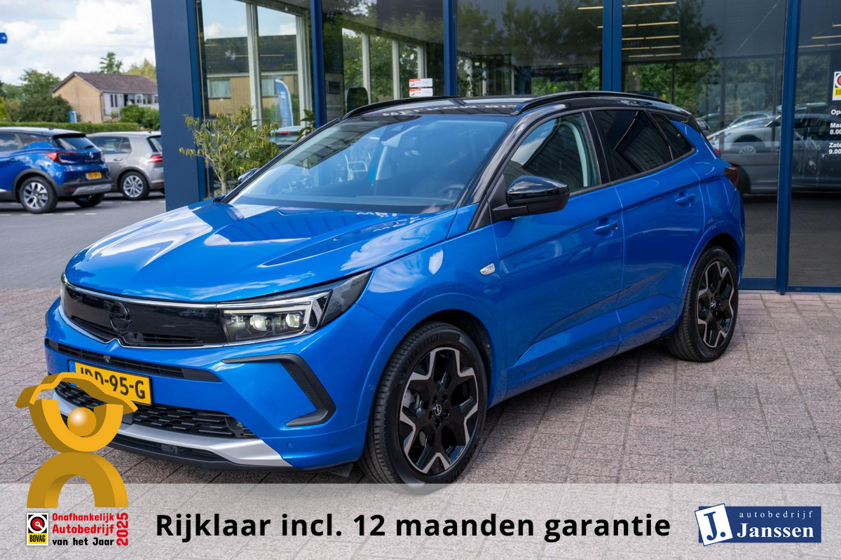 Opel Grandland 1.6 Turbo Plug-In Hybrid Ultimate | Prijs rijklaar incl. 12 mnd garantie | Memory lederen stoelen Camera Blindspot Opel Grandland 1.6 Turbo Plug-In Hybrid Ultimate | Prijs rijklaar incl. 12 mnd garantie | Memory lederen stoelen Camera Blindspot