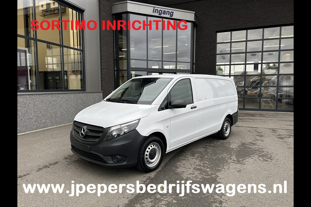 Mercedes-Benz Vito 116 CDI Lang / Sortimo / Automaat / Trekhaak / Camera / Navigatie / Cruise control / Airco Mercedes-Benz Vito 116 CDI Lang / Sortimo / Automaat / Trekhaak / Camera / Navigatie / Cruise control / Airco