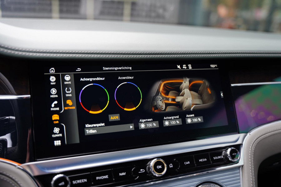 Bentley Continental GT 6.0 W12 100Th Anniversary Rotating Display Massage Nachtzicht