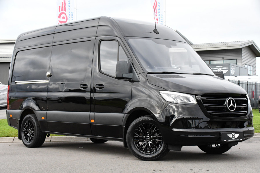 Mercedes-Benz Sprinter 317 1.9 CDI L2H2 RWD Black Edition Camera, Cruise, Carplay, Standkachel, LED, Automaat, Stoelverwarming, Trekhaak, Uniek!