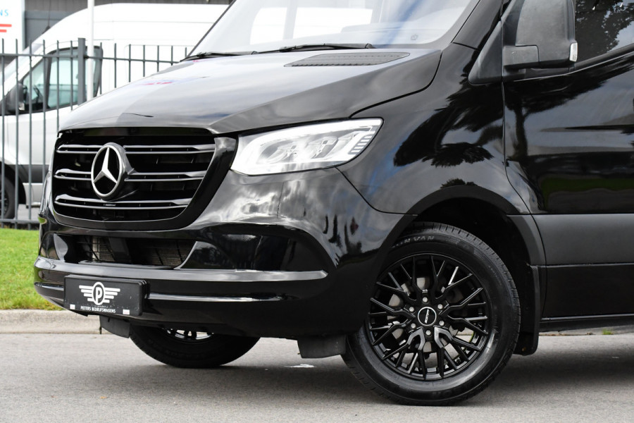 Mercedes-Benz Sprinter 317 1.9 CDI L2H2 RWD Black Edition Camera, Cruise, Carplay, Standkachel, LED, Automaat, Stoelverwarming, Trekhaak, Uniek!