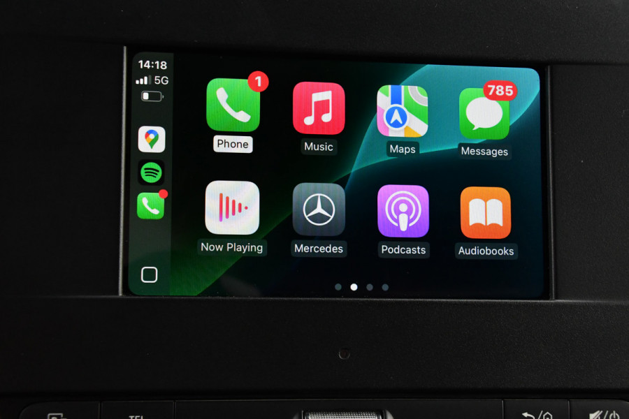 Mercedes-Benz Sprinter 317 1.9 CDI L2H2 RWD Black Edition Camera, Cruise, Carplay, Standkachel, LED, Automaat, Stoelverwarming, Trekhaak, Uniek!