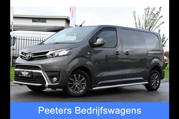 Toyota ProAce Worker 2.0 D-4D Professional Full Options, Camera, Cruise, 2 x Schuifdeur, Clima, Keyless, Multimedia, Trekhaak, Sensoren, 150pk, Uniek!