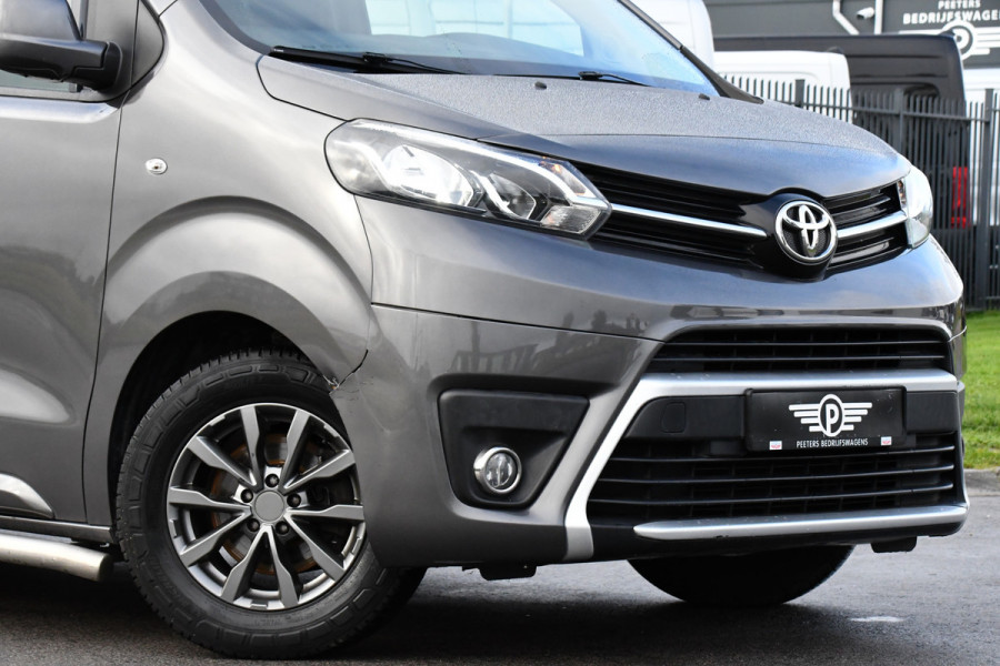 Toyota ProAce Worker 2.0 D-4D Professional Full Options, Camera, Cruise, 2 x Schuifdeur, Clima, Keyless, Multimedia, Trekhaak, Sensoren, 150pk, Uniek!