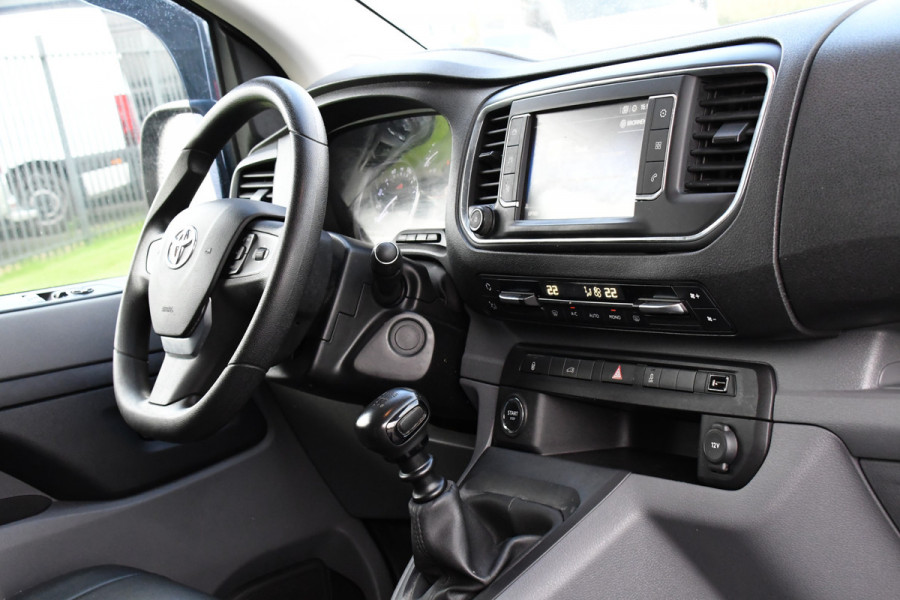Toyota ProAce Worker 2.0 D-4D Professional Full Options, Camera, Cruise, 2 x Schuifdeur, Clima, Keyless, Multimedia, Trekhaak, Sensoren, 150pk, Uniek!