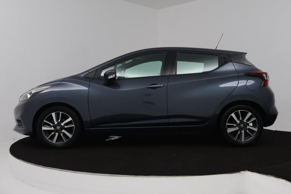 Nissan Micra 1.0L Acenta (PARKEERSENSOREN, ACHTERUITRIJCAMERA, CRUISE CONTROL, NAVIGATIE, BOSE AUDIO, GOED ONDERHOUDEN)