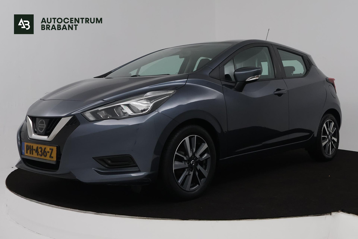 Nissan Micra 1.0L Acenta (PARKEERSENSOREN, ACHTERUITRIJCAMERA, CRUISE CONTROL, NAVIGATIE, BOSE AUDIO, GOED ONDERHOUDEN) Nissan Micra 1.0L Acenta (PARKEERSENSOREN, ACHTERUITRIJCAMERA, CRUISE CONTROL, NAVIGATIE, BOSE AUDIO, GOED ONDERHOUDEN)